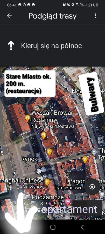 Apartament Przy Starym Miescie Шчечин Екстериор снимка